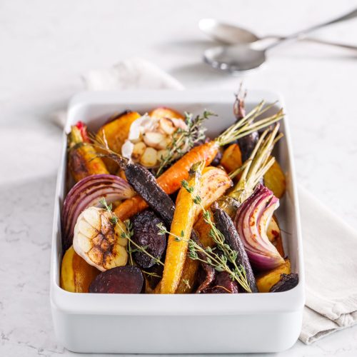 Winter Vegetables with Maple